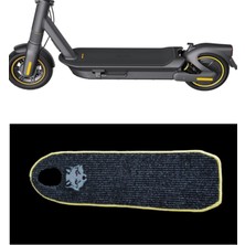 Segway Elektrikli Scooter Aksesuar Koruyucu Paspas Segway Ninebot Max G2 Uyumlu Sarı Kenar Overlok Seçenekli