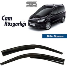 Fruens Cam Rüzgarlığı Ford Courier 2014 Sonrası Mügen Tip Piano Black