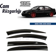 Fruens Cam Rüzgarlığı Volkswagen Bora 1998-2005 Arası Mügen Tip Piano Black