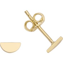 Kairos Jewelry 14 Ayar Altın Minimal Yarım Ay Çivi Küpe
KRS-K47-14GE