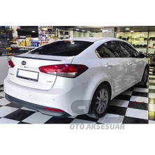 Kia Cerato Bagaj Üstü Slim Spoiler Piano Black Parlak Siyah