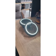 Pozart 20CM Neon Işıklı Hoparlör ve Midrange Kapağı 1takım (2ADET)