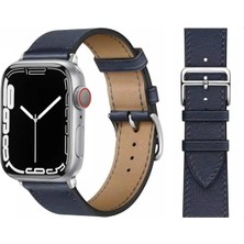 PSGT Psgt deri Kayış Apple Watch Uyumlu 1/2/3/4/5/6/7/8/9 42-44-45- 49 mm Hms Kordon Hms 2024