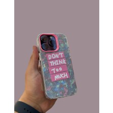 SPHONE Apple iPhone 12 Pro Kılıf 3D Grafiiti Hologram Desenli Kristal Parıltılı Yazılı Figürlü Motif Case