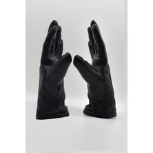 Erkek İçi Polar Gerçek Deri Eldiven