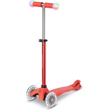 Micro MINI2GROW Deluxe Magic LED Red 3 Tekerlekli Scooter