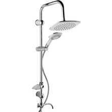 Filo Beyazsu Yağmurlama Robot Tepe Duş Seti Başlığı Takımı Beyaz