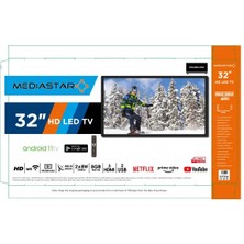 Mediastar 32" 81 Ekran Uydu Alıcılı HD Ready Smart LED TV