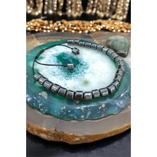 NBS Beautiful Naturel Stones Erkek Hematit Doğal Taş Bileklik 777HEMETITAA