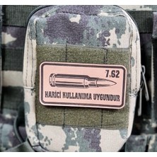 7,62 Harici Kullanıma Uygundur Deri Peç  -Arma - Leather Patch