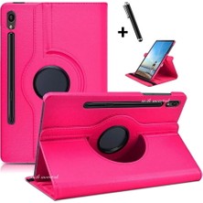 Case Logic Samsung Galaxy Tab S9 Fe 10.9 Inç SM-X510 Kılıf 360 Dönebilen Stand Tam Koruma Akıllı Kapak + Dokunmatik Kalem