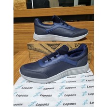 Abin Store Lepons Suni DeriGünlük Spor Ayakkabı Kışlık Ve Mevsimlik 45-46-47 Numara Suya Dayanıklı Aqua Ayakkabı Sneaker