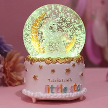 Unicorn Kar Motorlu Işıklı ve Müzikli Büyük Boy Kar Küresi