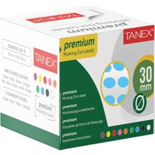 Tanex Nokta Etiketi 30 mm 2000 Li - Mavi