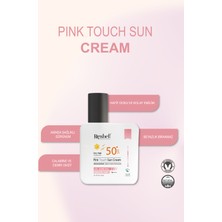 Reshell Pink Touch Ton Eşitleyici Pembe Yüz Güneş Kremi Spf 50