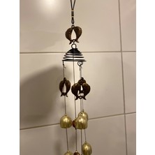 Rahan Deprem Çanı Zili Rüzgar Çanı Zili Feng Shui Yin Yang Yunus