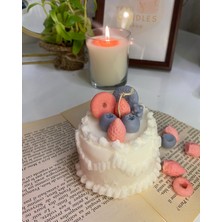 Yeyu Candles Tasarım Meyveli Pasta Mum