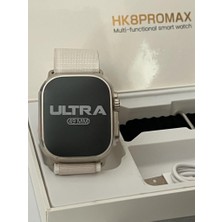 Hk8 Pro Max Ultra Amoled 2.02 Inç  Ekran 49MM Akıllı Saat Pusula Gps Nfc Siri