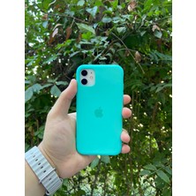 Meri Case Apple iPhone 11 Uyumlu Logolu Içi Kadife Lansman Kılıf Arka Kapak