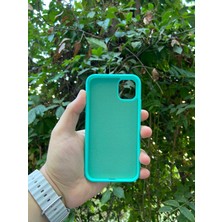 Meri Case Apple iPhone 11 Uyumlu Logolu Içi Kadife Lansman Kılıf Arka Kapak