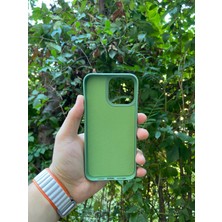 Meri Case Apple iPhone 14 Pro Uyumlu Logolu Içi Kadife Lansman Kılıf Arka Kapak