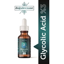 Doğal Eczane Kazayağı Karşıtı Glikolik Asit %3 - Glikolik Asit Peelingi 30 ml