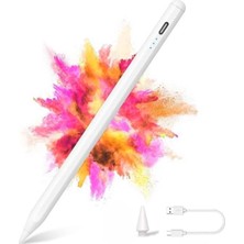 Z-Mobile Ipad Air 4. Nesil 3. Nesil 10.9" Uyumlu Pencil Stylus Palm Rejection Eğim Özellikli Tablet Kalemi