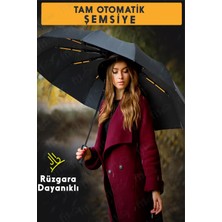 Fitfiyat 12 Tel Tam Otomatik Aç Kapa Unisex Rüzgara Dayanıklı Şemsiye