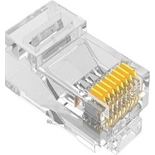 Speeduf 4220 RJ45 Jack CAT5E Internet Kablo Konnektör Jak (100 Adet)