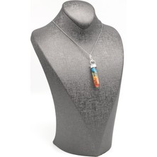 Alibaba Doğaltaş Çakra Doğal Taş Orgonit Kolye