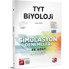 3D Yayınları TYT Fizik Kimya Biyoloji Simülasyon Deneme Seti