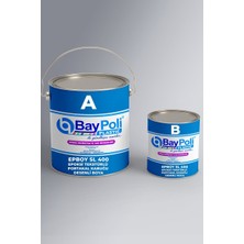 Baypoli Epoksi Tekstürlü Portakal Kabuğu Desenli Boya Ral 5003 - A ve B Bileşeni 10 kg