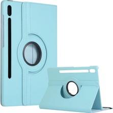 Ukscase Samsung Galaxy Tab S7 Fe / S8 Plus / S7 Plus 5g Case 12.4 Inch Uyumlu 360° Dönebilen Standlı Pu Deri Kılıf