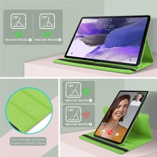 Ukscase Samsung Galaxy Tab S7 Fe / S8 Plus / S7 Plus 5g Case 12.4 Inch Uyumlu 360° Dönebilen Standlı Pu Deri Kılıf