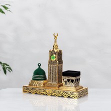Yağmur Can Kabe – Zemzem Tower-Mescid-I Nebevi Altın  27X27 cm