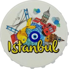 Dünyadan Hediyeler Istanbul Temalı Magnet Kapak Açacak