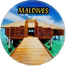 Dünyadan Hediyeler Maldivler Temalı Magnet Kapak Açacak