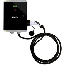 Wisecar 7.4 Kw Ev Tipi Elektrikli Araç Şarj Aleti Kartsız 5mt Kablolu(Hediyeli) Kartsız
