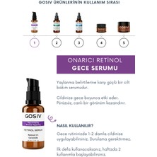 Gosıv Onarıcı Retinol (A Vitamini)  Gece Serumu (Retinol 1% + Ceramide)