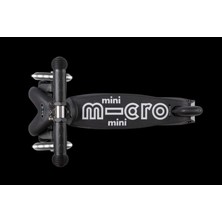 Micro Scooter Mini Micro Deluxe Eco LED Black MMD165