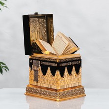 Yağmur Can Kabe Kur’an Kabı Altın  18X21 cm