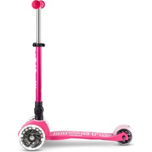 Micro Scooter Mini Micro Deluxe Foldable LED Pink MMD197