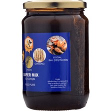 Bal, Polen, Propolis, Arı Sütü ve Ginseng Süper Mix ( 1000 gr )