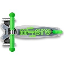 Micro Scooter Mini Micro Deluxe Flux LED Neon Green MMD201