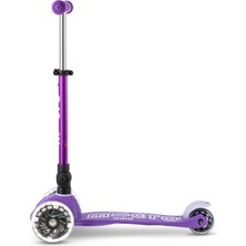 Micro Scooter Mini Micro Deluxe Foldable LED Purple MMD199