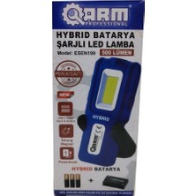 Arm Esen 199 Şarjlı LED Fener Power Bank 500 Lümen