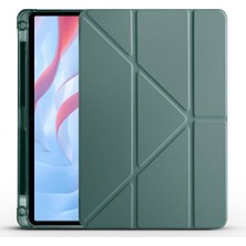 Fuchsia Honor X9 11.5' Uyumlu Fuchsia Trifolding Kalem Bölmeli Standlı Kılıf