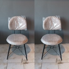 Trendevim Dora Sandalye Salon Mutfak Cafe Sandalye Retro Sandalye 2 Adet Fiyatıdır