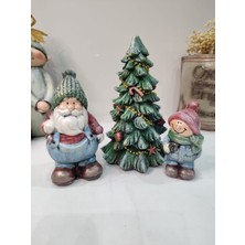 Gardenya Noel ( Yılbaşı ) Biblo 3 ' Lü Set Model 1