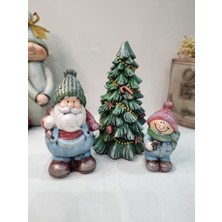 Gardenya Noel ( Yılbaşı ) Biblo 3 ' Lü Set Model 1